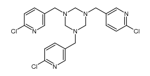 1,3,5-tris[(2-chloropyridin-5-yl)methyl]-1,3,5-perhydrotriazine