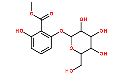 6-(beta-D-吡喃葡萄糖氧基)水杨酸甲酯对照品(标准品) | 108124-75-0
