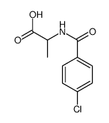 2-[(4-chlorobenzoyl)amino]propanoic acid
