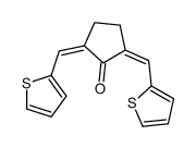 2,5-bis(thiophen-2-ylmethylidene)cyclopentan-1-one