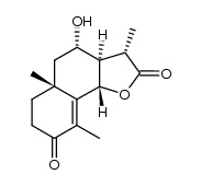 3-oxo-8α-hydroxy-6,11β,7αH-eudesm-4-en-6,12-olide