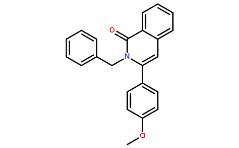 2-benzyl-3-(4-methoxyphenyl)isoquinolin-1-one