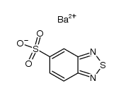 benzo[1,2,5]thiadiazole-5-sulfonic acid, barium salt