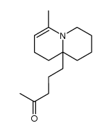 5-(6-methyl-2,3,4,8,9,9a-hexahydro-1H-quinolizin-9a-yl)pentan-2-one