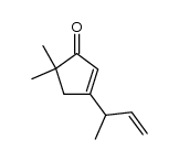 5,5-dimethyl-3-(1-methyl-2-propenyl)-2-cyclopentenone