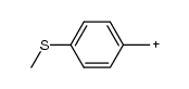 (4-(methylthio)phenyl)methylium