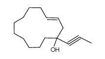 1-(1-propynyl)-trans-cyclotridec-3-en-1-ol