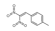 1,1-dinitro-2-(p-tolyl)ethene