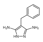 4-benzyl-1H-pyrazole-3,5-diamine