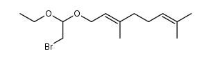 3,7-dimethyl-1-(1-ethoxy-2-bromoethoxy)-octa-2(E),6-diene