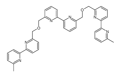 2-methyl-6-[6-[[6-[6-[[6-(6-methylpyridin-2-yl)pyridin-2-yl]methoxymethyl]pyridin-2-yl]pyridin-2-yl]methoxymethyl]pyridin-2-yl]pyridine