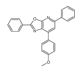 7-(4-methoxyphenyl)-2,5-diphenyl-[1,3]oxazolo[5,4-b]pyridine
