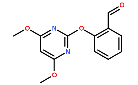 苯(甲)醛,  2-[(4,6-二甲氧基-2-嘧啶基)氧代]-