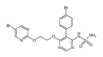 N-[5-(4-溴苯基)-6-[2-[(5-溴-2-嘧啶基)氧基]乙氧基]-4-嘧啶基]氨基磺酰胺