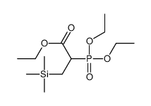 ethyl 2-diethoxyphosphoryl-3-trimethylsilylpropanoate