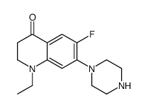 1-ethyl-6-fluoro-7-piperazin-1-yl-2,3-dihydroquinolin-4-one