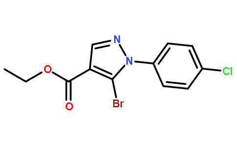 5-溴-1-（4-氯苯基）-1H-吡唑-4-羧酸乙酯