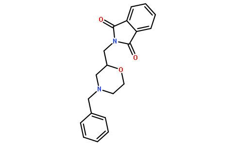 2-[(4-苄基-2-吗啉基)甲基]-1H-异吲哚-1,3(2H)-二酮