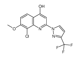 8-氯-4-羥基-7-甲氧基-2-(3-三氟甲基-1H-吡唑-1-基)-喹啉