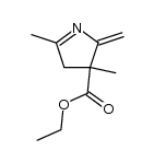 ethyl 3,5-dimethyl-2-methylene-3,4-dihydro-2H-pyrrole-3-carboxylate