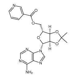 O2',O3'-isopropylidene-O5'-nicotinoyl-adenosine