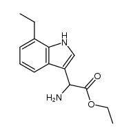 α-amino-7-ethyl-1H-indole-3-acetic acid ethyl ester