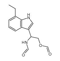 7-ethyl-β-(formylamino)-1H-indole-3-ethanol formate