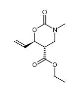 Ethyl 3-methyl-2-oxo-6-vinyl-3,4,5,6-tetrahydro-2H-1,3-oxazine-5-carboxylate