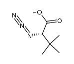 (S)-α-azido-3,3-dimethyl butanoic acid