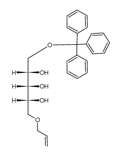 5-O-allyl-1-O-trityl-D-ribitol