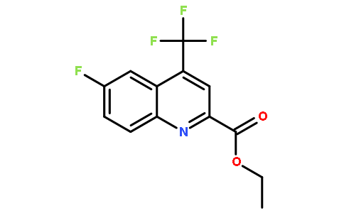 6-氟-4-三氟甲基喹啉-2-甲酸乙脂 264424