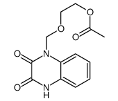 2-[(2,3-dioxo-4H-quinoxalin-1-yl)methoxy]ethyl acetate