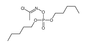 (1-chloroethylideneamino) dipentyl phosphate