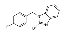2-bromo-1-[(4-fluorophenyl)methyl]benzimidazole