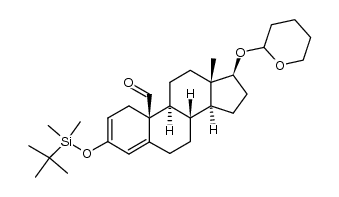 3-O-(tert-butyldimethylsilyl)-17β-O'-(tetrahydropyranyl)-19-oxoandrosta-2,4-diene-3,17β-diol