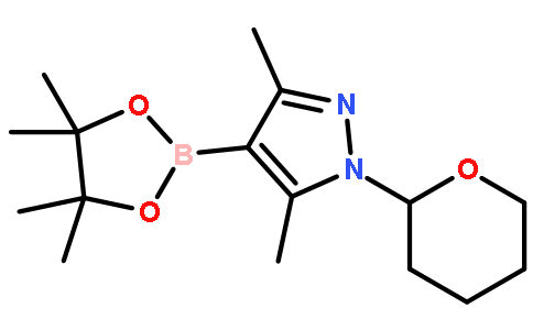 1-(THP)-3,5-二甲基吡唑-4-硼酸頻那醇酯