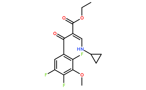 2-(2,4,5-三氟-3-甲氧基苯甲酰基)-3-环丙基氨基丙烯酸乙酯