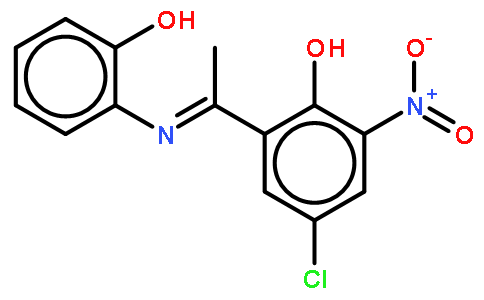 4-Chloro-2-[(1E)-N-(2-hydroxyphenyl)ethanimidoyl]-6-nitrophenol