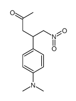 4-[4-(dimethylamino)phenyl]-5-nitropentan-2-one