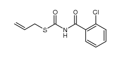 S-(2-propenyl) N-(2-chlorobenzoyl)monothiocarbamate