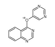 (18)O-4-(pyrimidin-5-yloxy)quinazoline