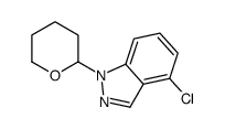 1H-Indazole, 4-chloro-1-(tetrahydro-2H-pyran-2-yl)-