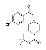 4-[2-(4-氯-苯基)-2-氧代-乙基]-哌嗪-1-羧酸叔丁酯