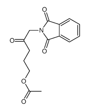 [5-(1,3-dioxoisoindol-2-yl)-4-oxopentyl] acetate