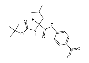 N-tert-butoxycarbonyl-L-leucine p-nitroanilide