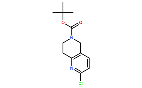 2-氯-7,8-二氫-1,6-萘啶-6(5H)-羧酸叔丁酯