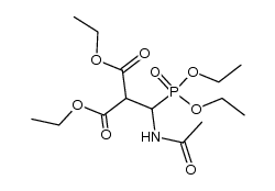 diethyl [acetamido(diethoxyphosphinoyl)methyl]malonate