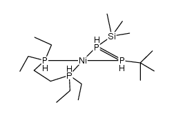 (Et2P(CH2)2PEt2)Ni(η-Me3SiPPCMe3)