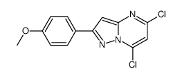 5,7-二氯-2-(4-甲氧基苯基)-吡唑并[1,5-a]嘧啶