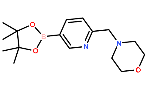 4-((5-(4,4,5,5-四甲基-1,3,2-二氧雜硼雜環(huán)戊烷-2-基)吡啶-2-基)甲基)嗎啉